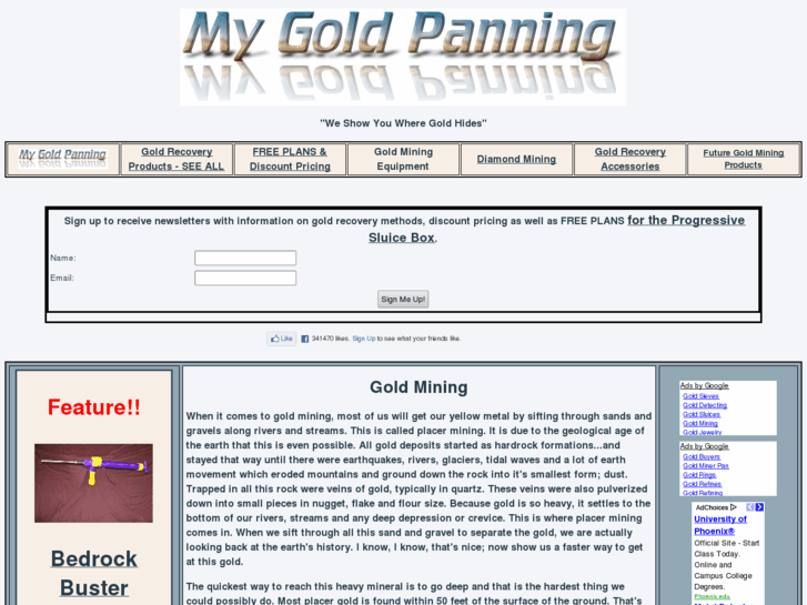 www.mygoldpanning.com