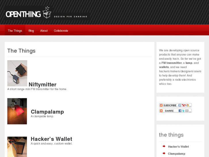 www.openthing.org