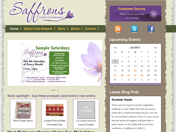 www.saffronsglutenfree.com