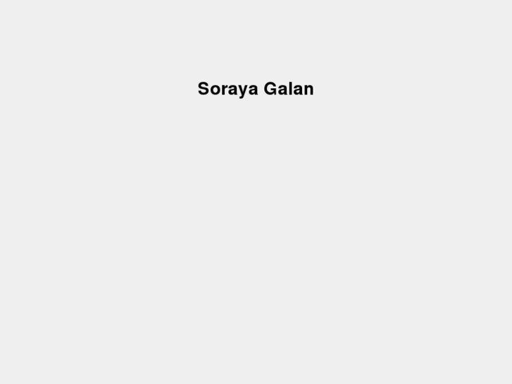 www.sorayagalan.com