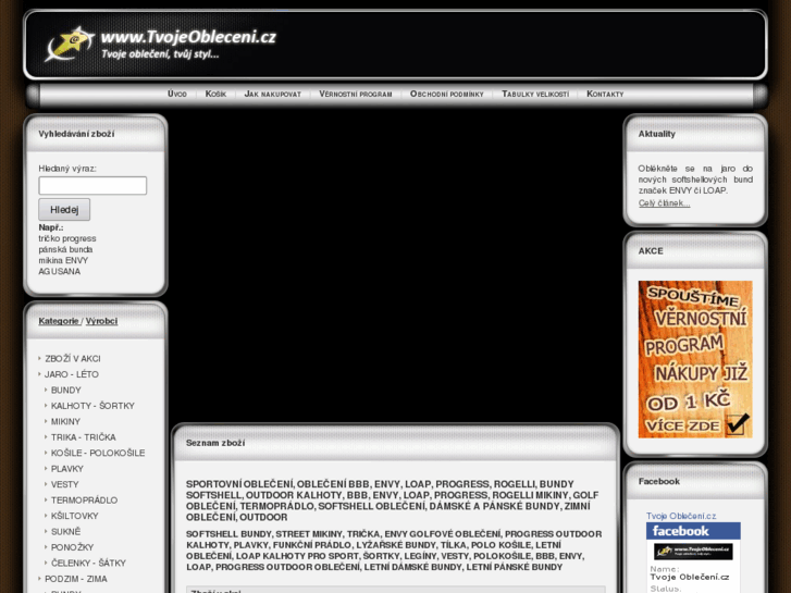 www.tvojeobleceni.cz
