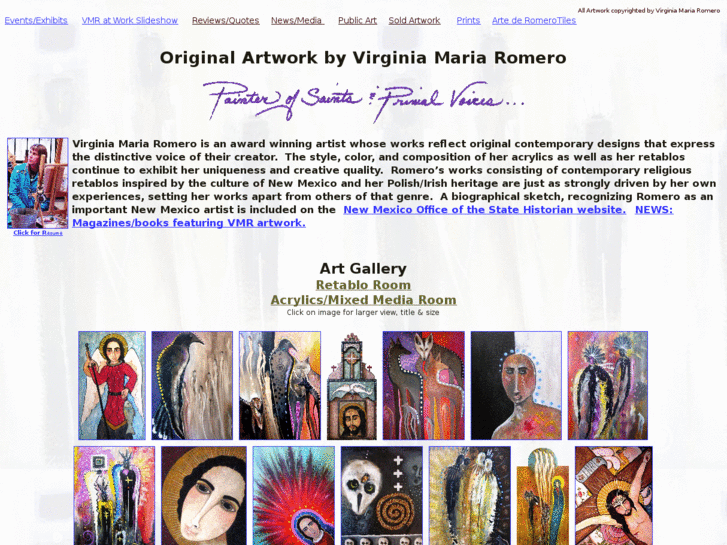 www.virginiamariaromero.com