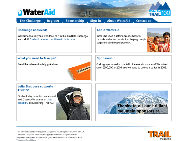 www.wateraidtrail100.org