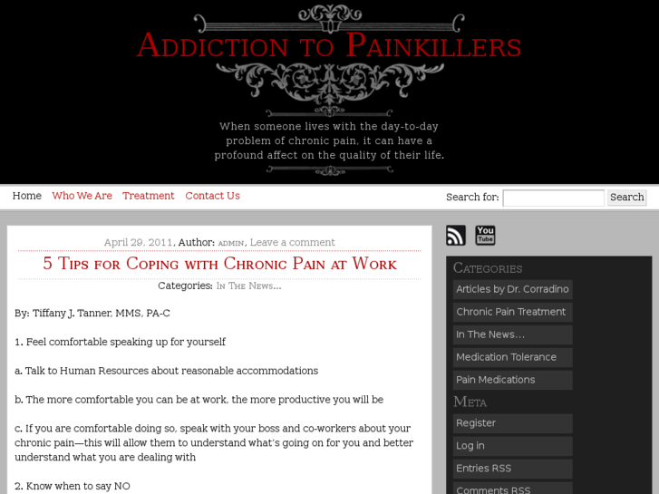 www.addictiontopainkiller.com