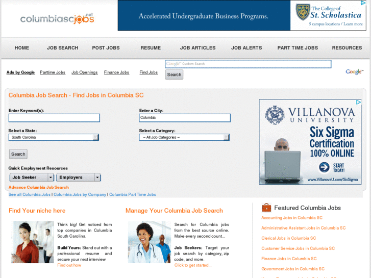 www.columbiascjobs.net