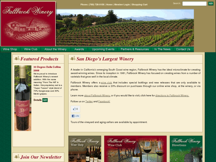 www.fallbrookwinery.com