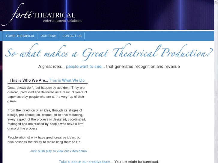 www.fortetheatrical.com