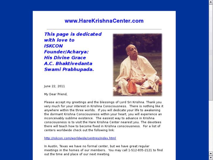 www.harekrishnacenter.com