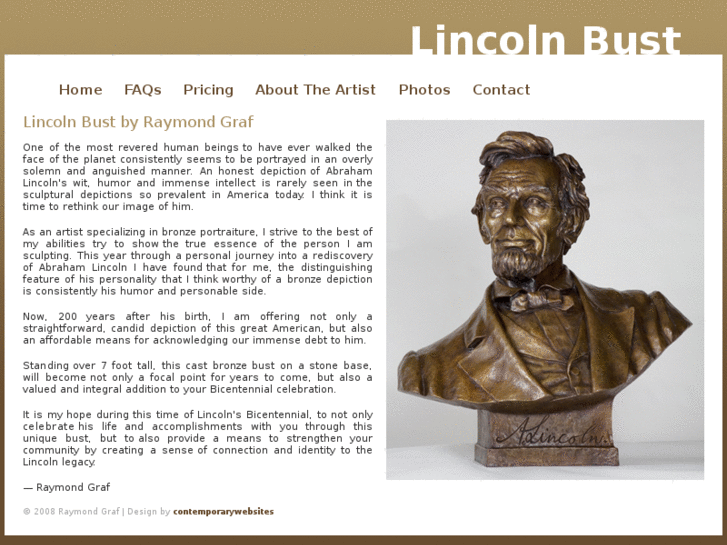 www.lincolnbust.com