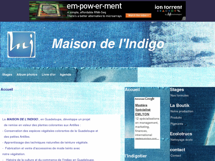 www.maisondelindigo.com