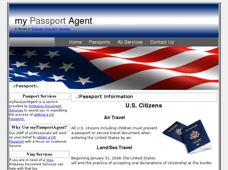 www.mypassportagent.com