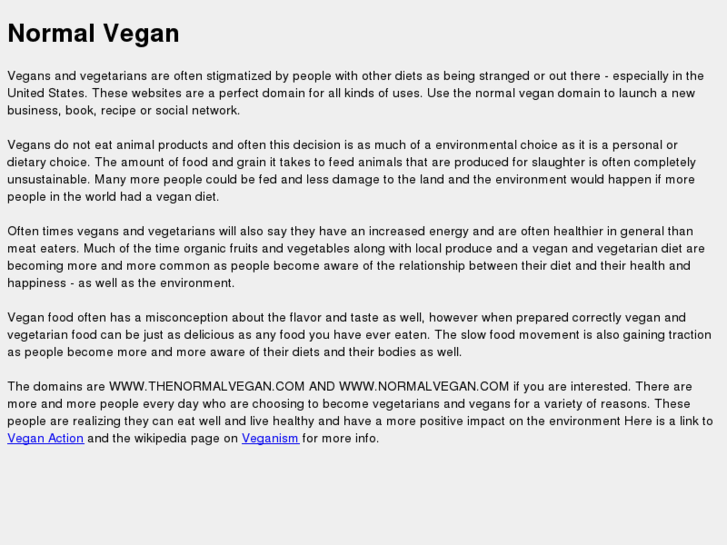 www.normalvegan.com