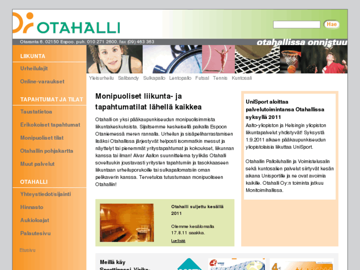 www.otahalli.fi