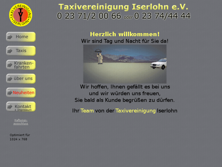 www.taxivereinigung-iserlohn.com