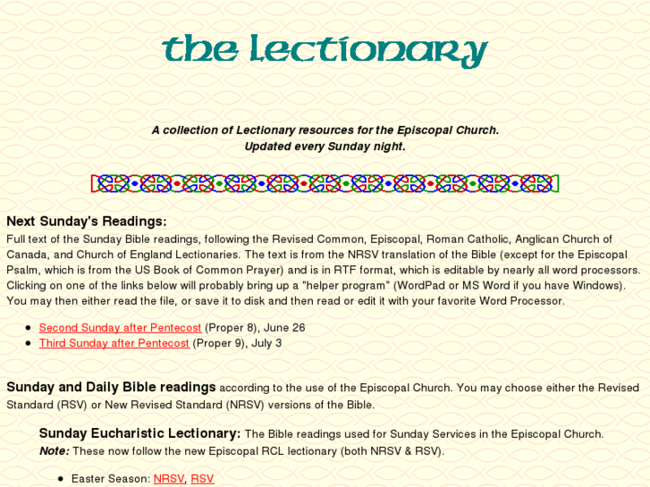 www.thelectionary.org