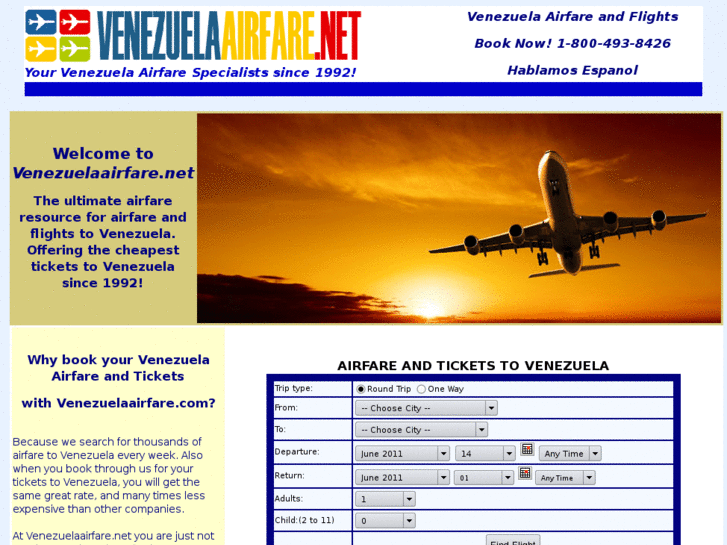 www.venezuelaairfare.net