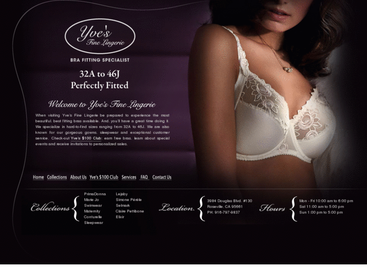 www.yvesfinelingerie.com