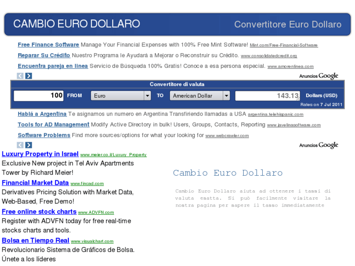 www.cambioeurodollaro.org