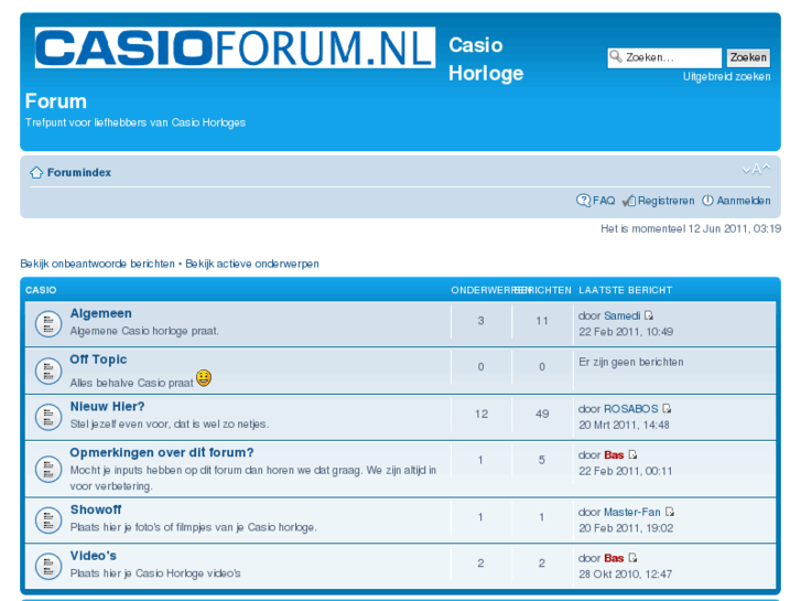 www.casioforum.nl