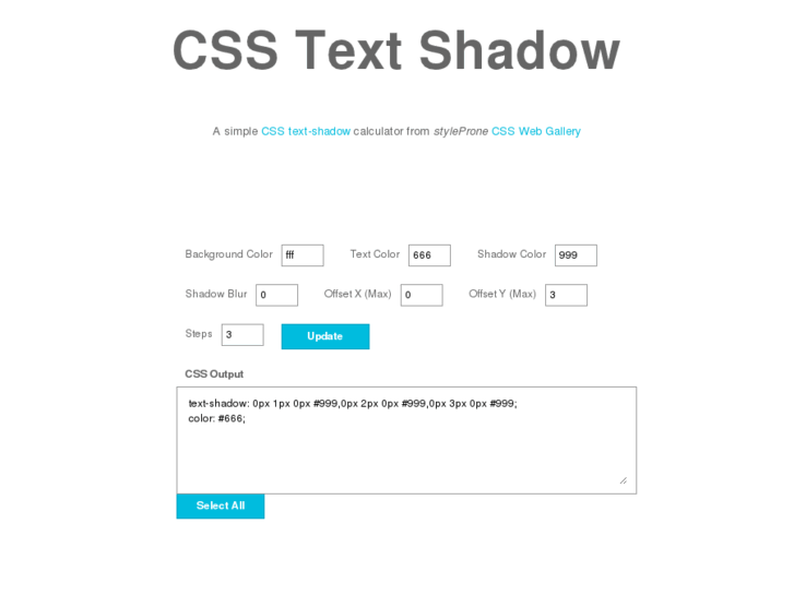 www.css-text-shadow.com