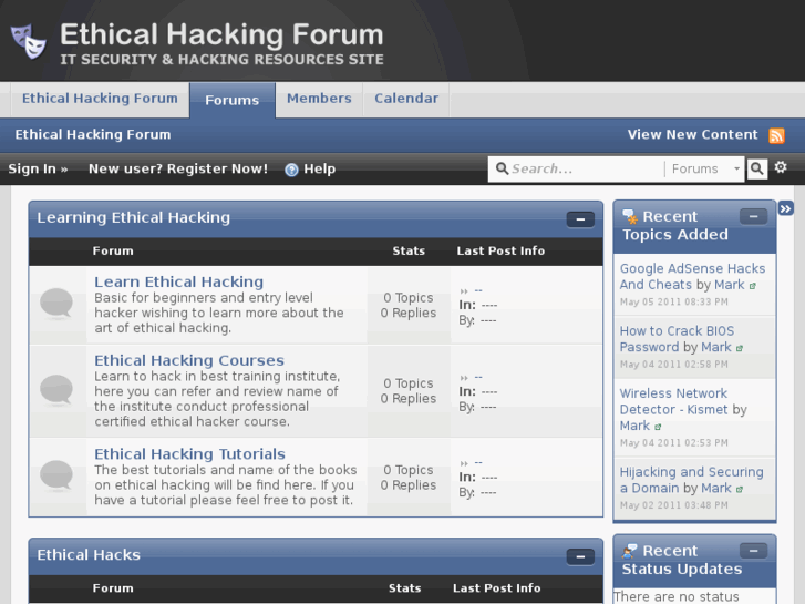 www.ethicalhackingforum.com