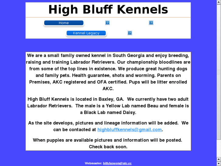 www.highbluffkennels.com