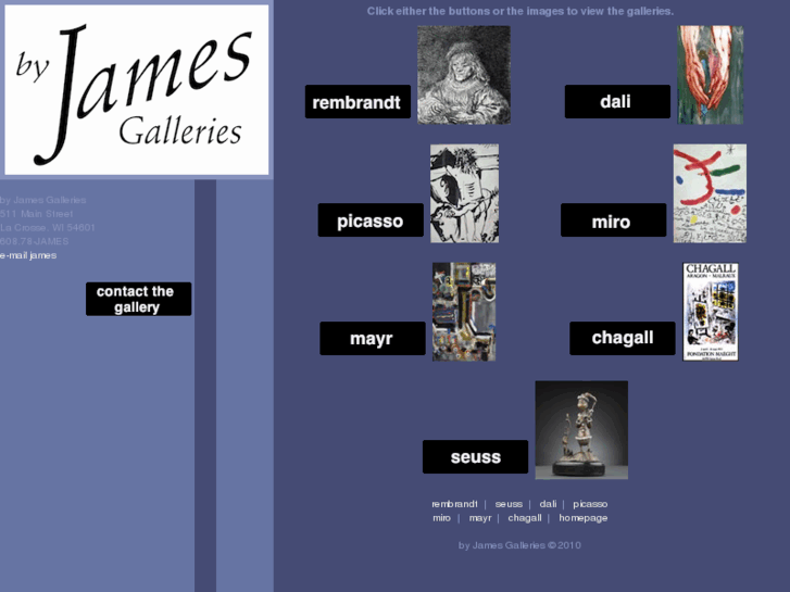 www.jamesgalleries.com