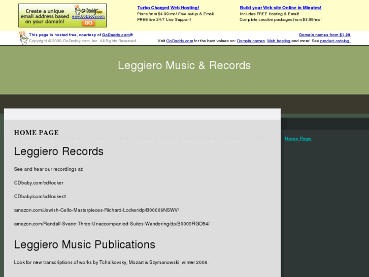 www.leggieromusic.com