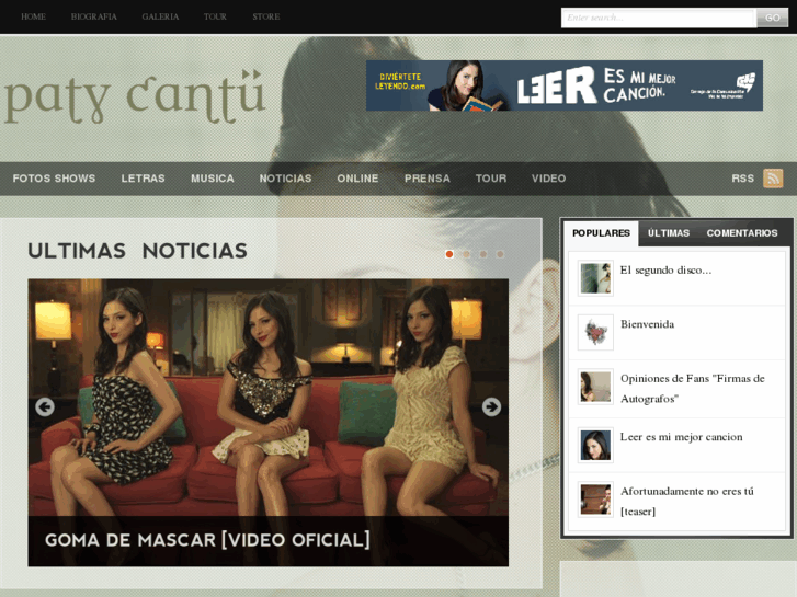 www.patycantu.com