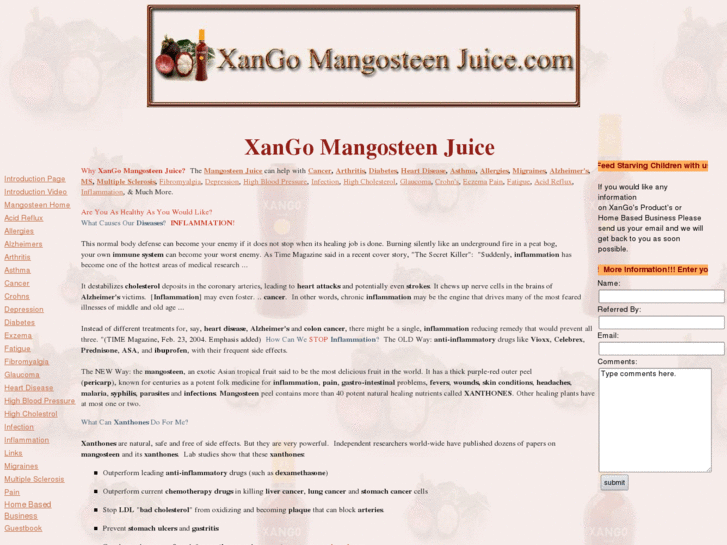 www.xangomangosteenjuice.com