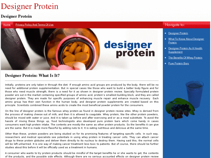 www.designerproteinpowder.org