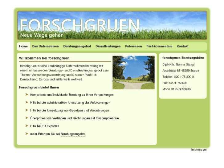 www.forschgruen.de