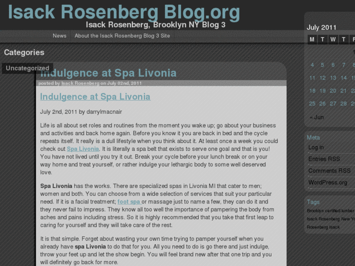 www.isackrosenbergblog.org