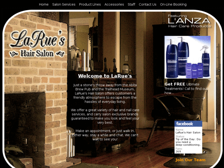 www.larueshairsalon.com