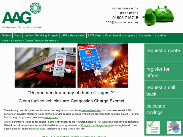 www.lpg-conversions-london-congestion-charge-exempt.co.uk