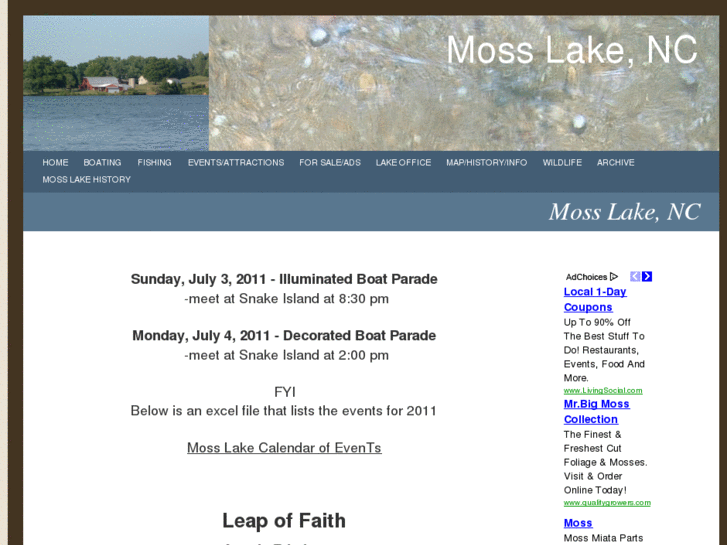 www.mosslake-nc.com