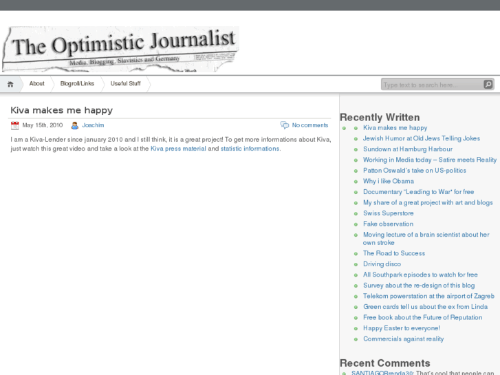 www.optimistic-journalist.com