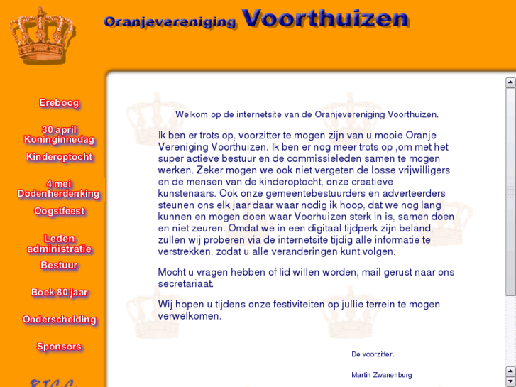 www.oranjeverenigingvoorthuizen.nl