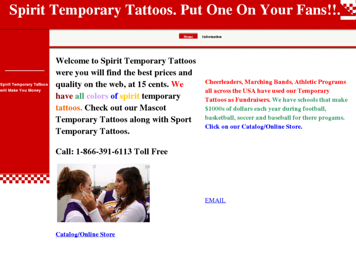 www.spirittemporarytattoos.com