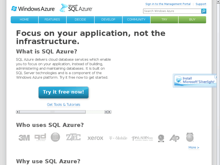 www.sqlazure.com