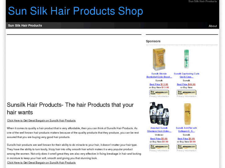 www.sunsilkhairproductsshop.com