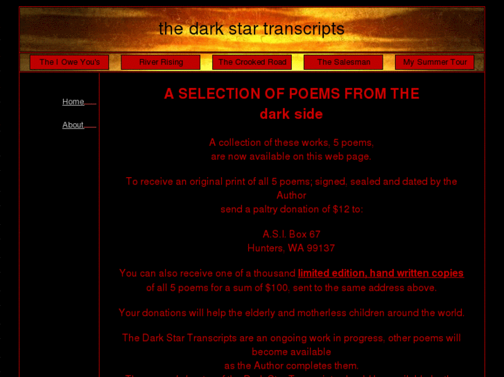 www.thedarkstartranscripts.com