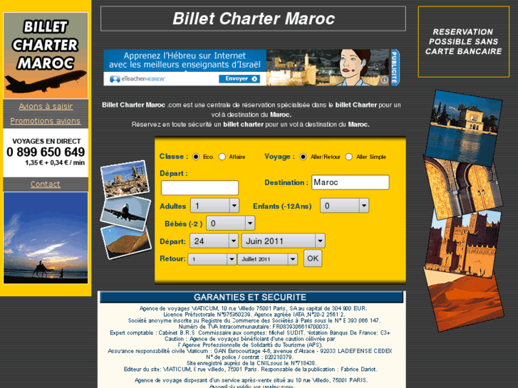 www.billet-charter-maroc.com