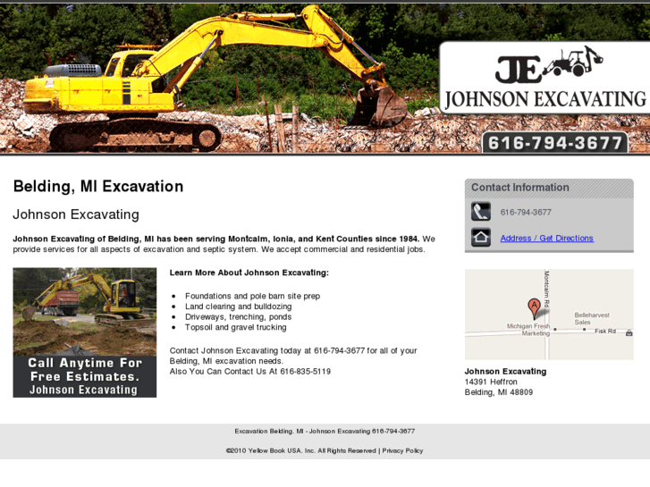 www.bjohnsonexcavating.com