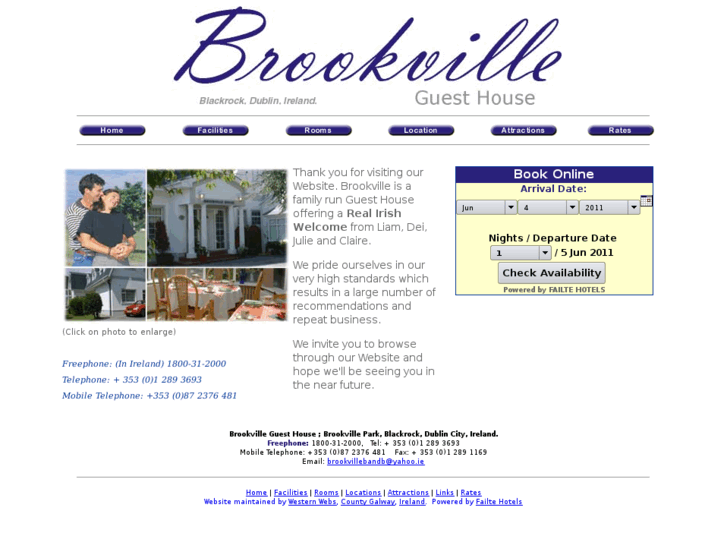 www.brookvilleguesthouse.com