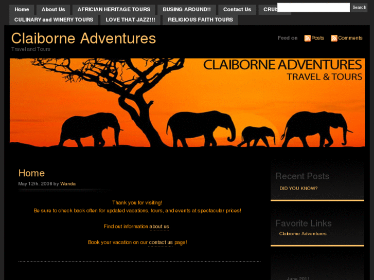 www.claiborneadventures.com