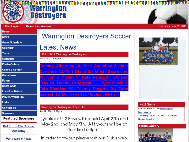 www.destroyersoccer.com