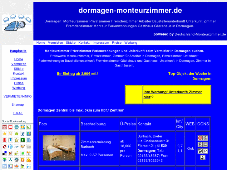 www.dormagen-monteurzimmer.de