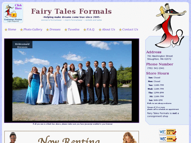 www.fairytalesformals.com