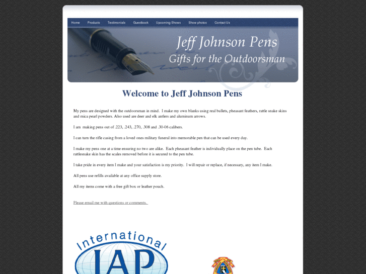 www.jeffjohnsonpens.com